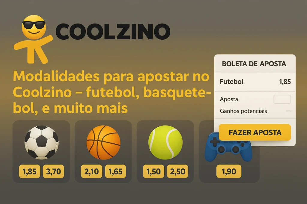 Coolzino apostas em futebol, tênis e muito mais